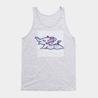 Cute Elephant Animal Yoga #5 Doodle Edition Tank Top